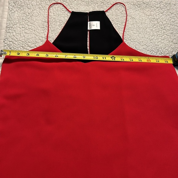 Express strappy red blouse - Picture 4 of 6